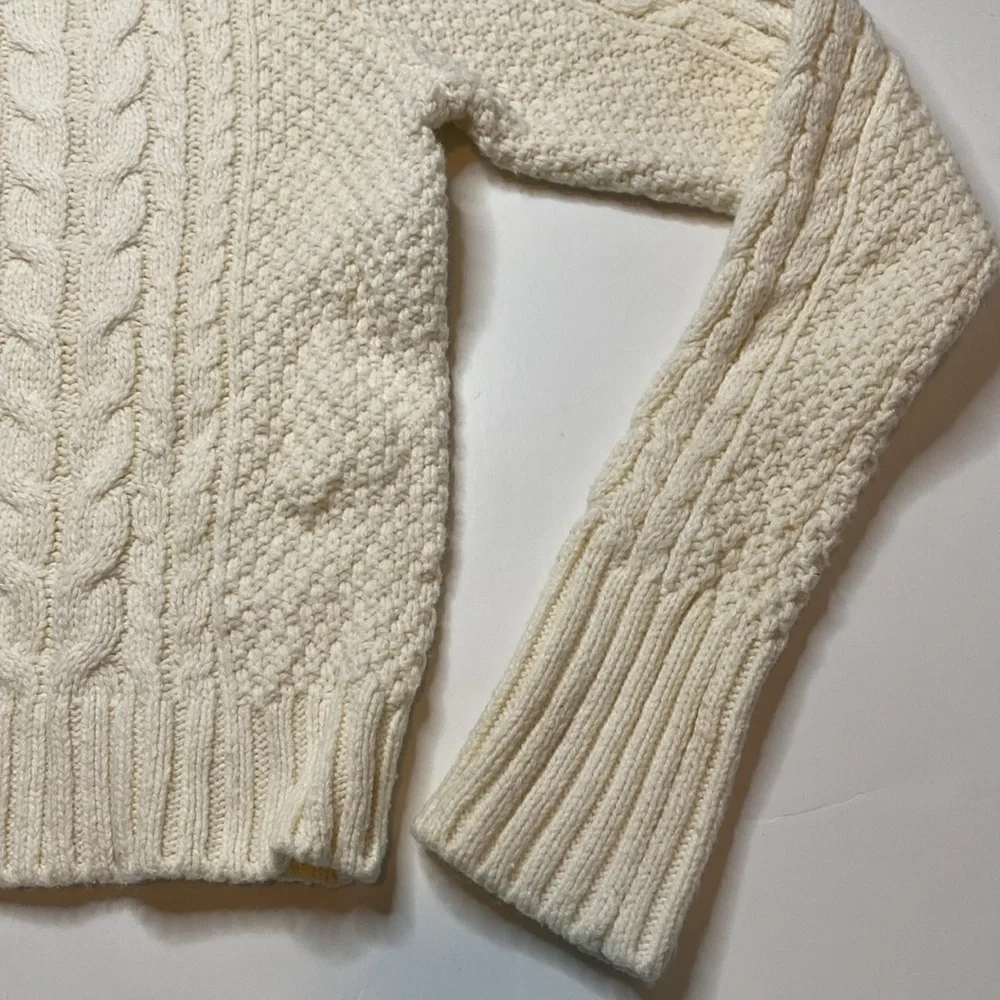 NWT Justice cropped knit sweater